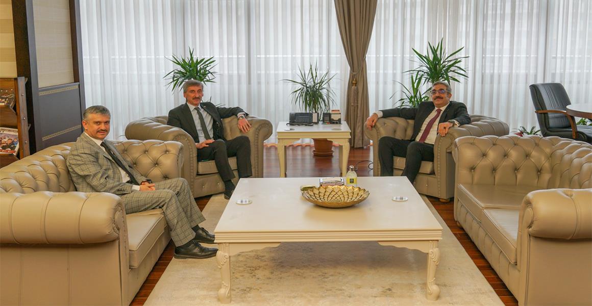 GENEL BAŞKANIMIZ SAYIN YUNUS ALKAÇ`I ZİYARET ETTİ